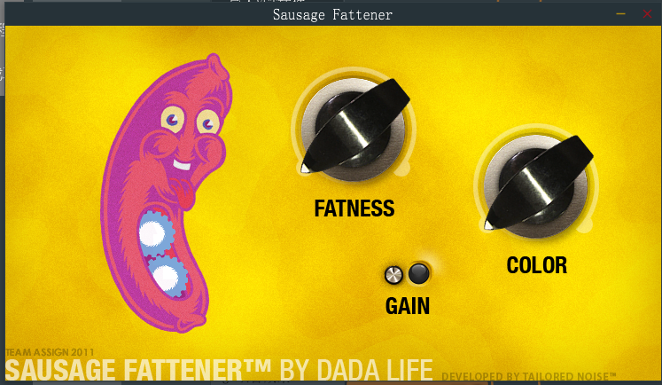 大香肠失真效果器Dada Life – Sausage Fattener调音师资源网-混音-效果器-编曲-效果器-音源-宿主-采样AudioXu资源网