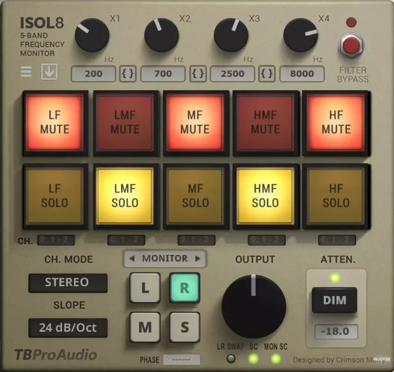 TBProAudio ISOL8 v2.9.0 VST VST3 AAX AUAudioXu-AudioXu资源网